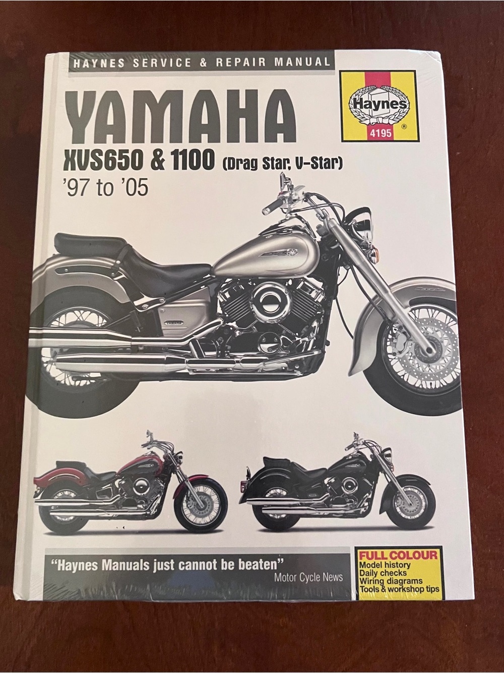 Yamaha Service, Repair Manual XVS650 & 1100 (Drag Star, V-Star) ‘97 to ‘05